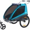 Thule Coaster XT 2-Seat Bike Trailer - Blue for Racks & Baskets