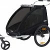 Thule Coaster XT 2-Seat Bike Trailer - Black for Racks & Baskets