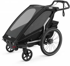 Thule Chariot Sport 1-Seat Multisport Bike Trailer - Midnight Blac for Racks & Baskets -Bags & Luggage shop 10201021AU 3