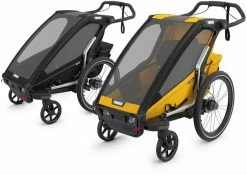 Thule Chariot Sport 1-Seat Multisport Bike Trailer - Midnight Blac for Racks & Baskets -Bags & Luggage shop 10201021AU 5