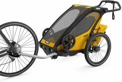Thule Chariot Sport 1-Seat Multisport Bike Trailer - Spectra Yello for Racks & Baskets -Bags & Luggage shop 10201022AU 2