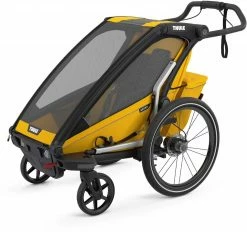 Thule Chariot Sport 1-Seat Multisport Bike Trailer - Spectra Yello for Racks & Baskets -Bags & Luggage shop 10201022AU 3