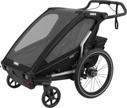 Thule Chariot Sport 2-Seat Multisport Bike Trailer - Midnight Blac for Racks & Baskets -Bags & Luggage shop 10201023AU 3