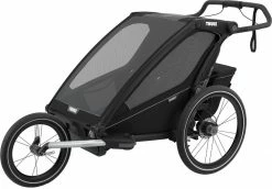 Thule Chariot Sport 2-Seat Multisport Bike Trailer - Midnight Blac for Racks & Baskets -Bags & Luggage shop 10201023AU 4