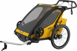 Thule Chariot Sport 2-Seat Multisport Bike Trailer - Spectra Yello for Racks & Baskets -Bags & Luggage shop 10201024AU 1