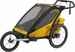 Thule Chariot Sport 2-Seat Multisport Bike Trailer - Spectra Yello for Racks & Baskets -Bags & Luggage shop 10201024AU 4