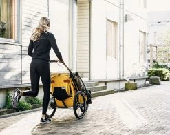 Thule Chariot Sport 2-Seat Multisport Bike Trailer - Spectra Yello for Racks & Baskets -Bags & Luggage shop 10201024AU 5