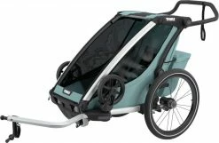 Thule Chariot Cross 1-Seat Multisport Bike Trailer - Alaska Blue for Racks & Baskets -Bags & Luggage shop 10202022AU 1