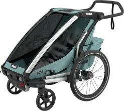 Thule Chariot Cross 1-Seat Multisport Bike Trailer - Alaska Blue for Racks & Baskets -Bags & Luggage shop 10202022AU 3