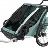 Thule Chariot Cross 2-Seat Multisport Bike Trailer - Alaska Blue for Racks & Baskets