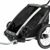 Thule Chariot Lite 1-Seat Multisport Bike Trailer - Agave Green for Racks & Baskets