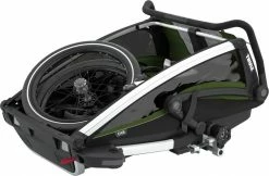 Thule Chariot Cab 2-Seat Multisport Bike Trailer - Cypress Green for Racks & Baskets -Bags & Luggage shop 10204021AU 4