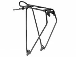 Tubus Light-It 28 Inch Rear Pannier Rack - Black for Racks & Baskets