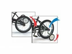 Trail-Gator Flip Up Training Wheels Training Wheels for Racks & Baskets