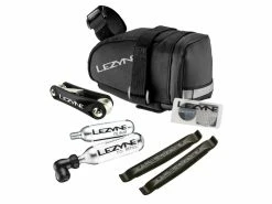 Lezyne CO2 Kit Saddle Bag - Black - Medium for Saddle Bags
