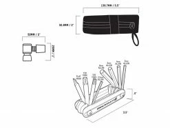 Blackburn Local CO2 Ride Kit for Saddle Bags -Bags & Luggage shop 61077 4