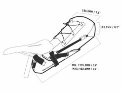 Blackburn Outpost Elite Universal Seat Pack and Dry Bag for Saddle Bags -Bags & Luggage shop 61096 3