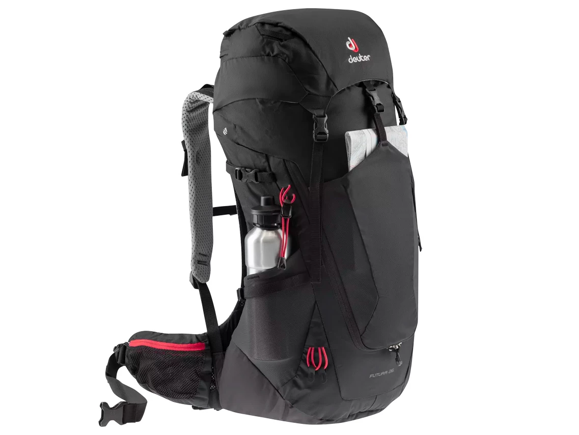 Deuter Futura 26 Backpack - Black for Backpacks 2 Deuter Futura 26 Backpack - Black for Backpacks - Image 2