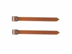 Carradice Leather Straps (Pair) - Honey 20cm for Bags & Luggage - Accessories