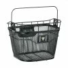 Topeak Front Basket w/ Fixer 3E - Black for Racks & Baskets