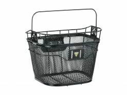 Topeak Front Basket w/ Fixer 3E - Black for Racks & Baskets