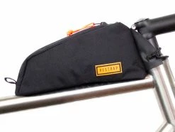 Restrap Bolt On Top Tube Bag - Black for Frame Bags