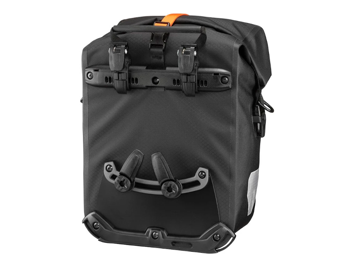 Ortlieb QL2.1 Gravel-Pack (Pair) - Matt Black for Rear Pannier Bags 2 Ortlieb QL2.1 Gravel-Pack (Pair) - Matt Black for Rear Pannier Bags - Image 2