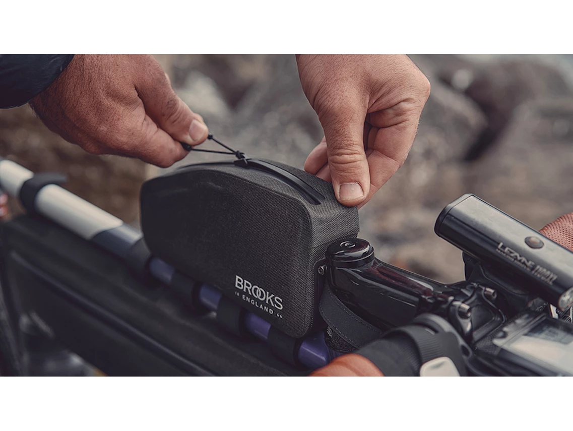 Brooks Scape Top Tube Bag - Mud for Frame Bags 4 Brooks Scape Top Tube Bag - Mud for Frame Bags - Image 4