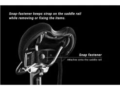 Birzman Anti-Slip Bundle Strap w/ Snap Fastener for Saddle Bags -Bags & Luggage shop 84931 3