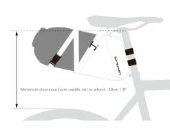 Birzman Packman Saddle Pack w/ Waterproof Carrier for Saddle Bags -Bags & Luggage shop 85007 5