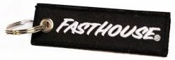 Fasthouse Logo Keychain - Black for Bags & Luggage - Accessories