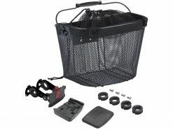 Azur Quick Release Shopper e-Bike Mesh Basket for Racks & Baskets