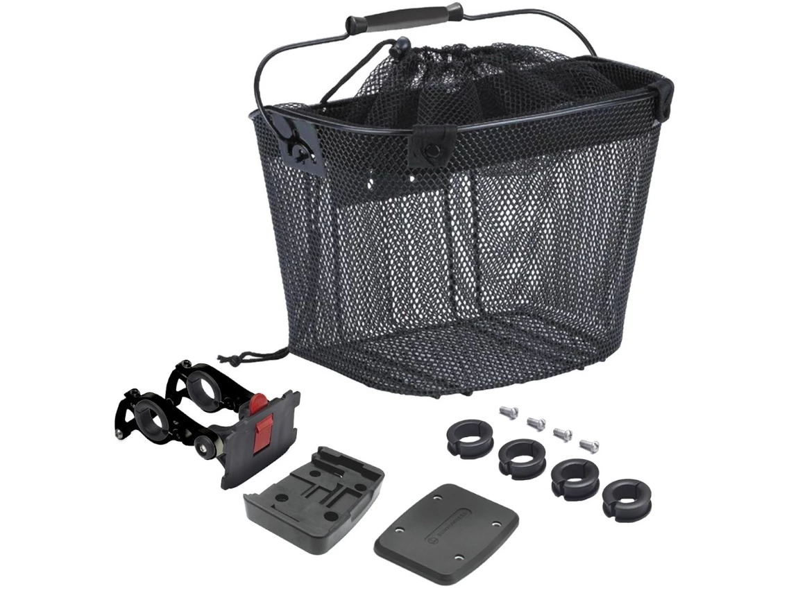 Azur Quick Release Shopper e-Bike Mesh Basket for Racks & Baskets 1 Azur Quick Release Shopper e-Bike Mesh Basket for Racks & Baskets