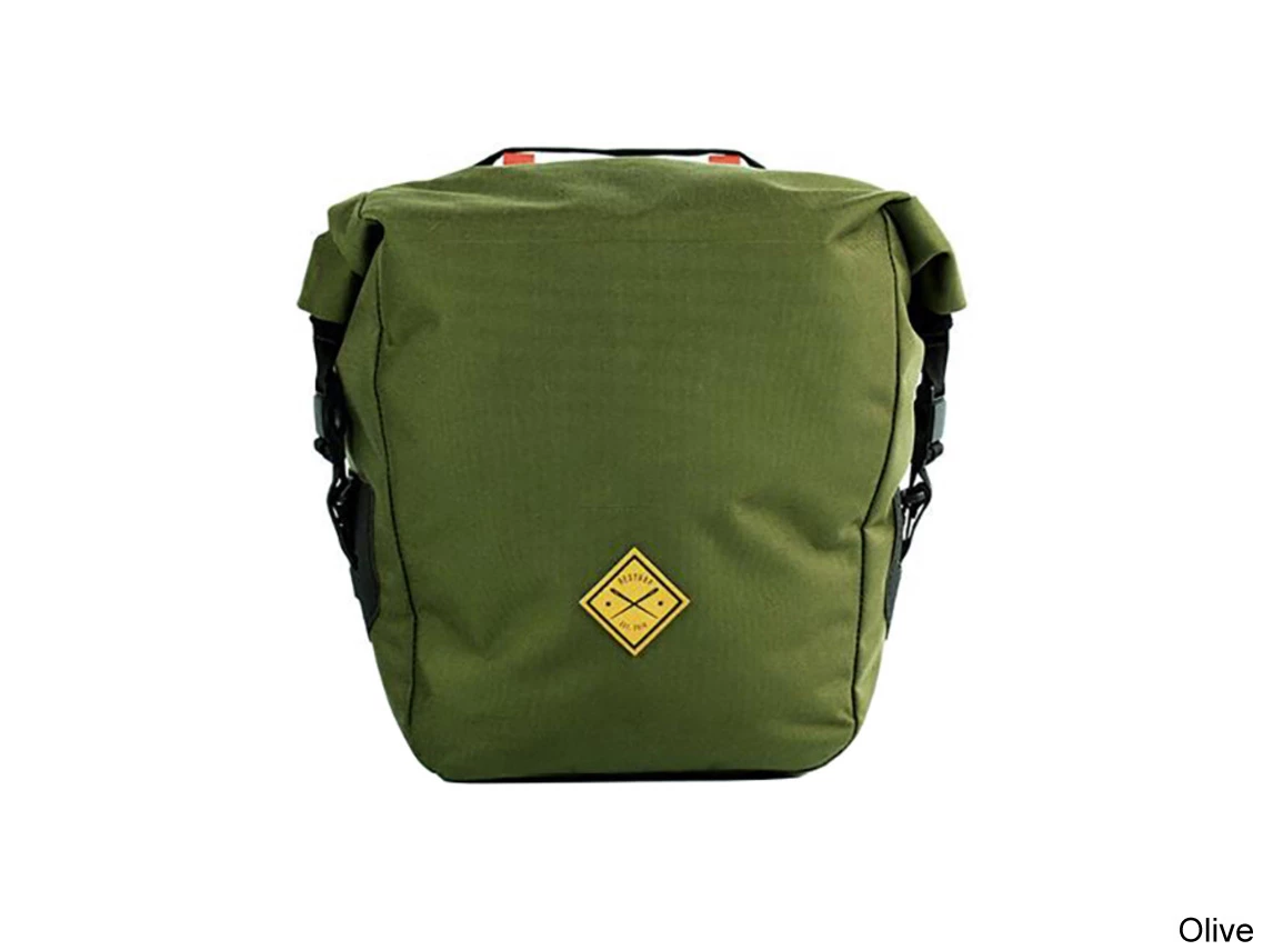Restrap Single Pannier Bag - 13L Olive for Front Pannier Bags 3 Restrap Single Pannier Bag - 13L Olive for Front Pannier Bags - Image 3